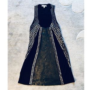 Sequin studded dress